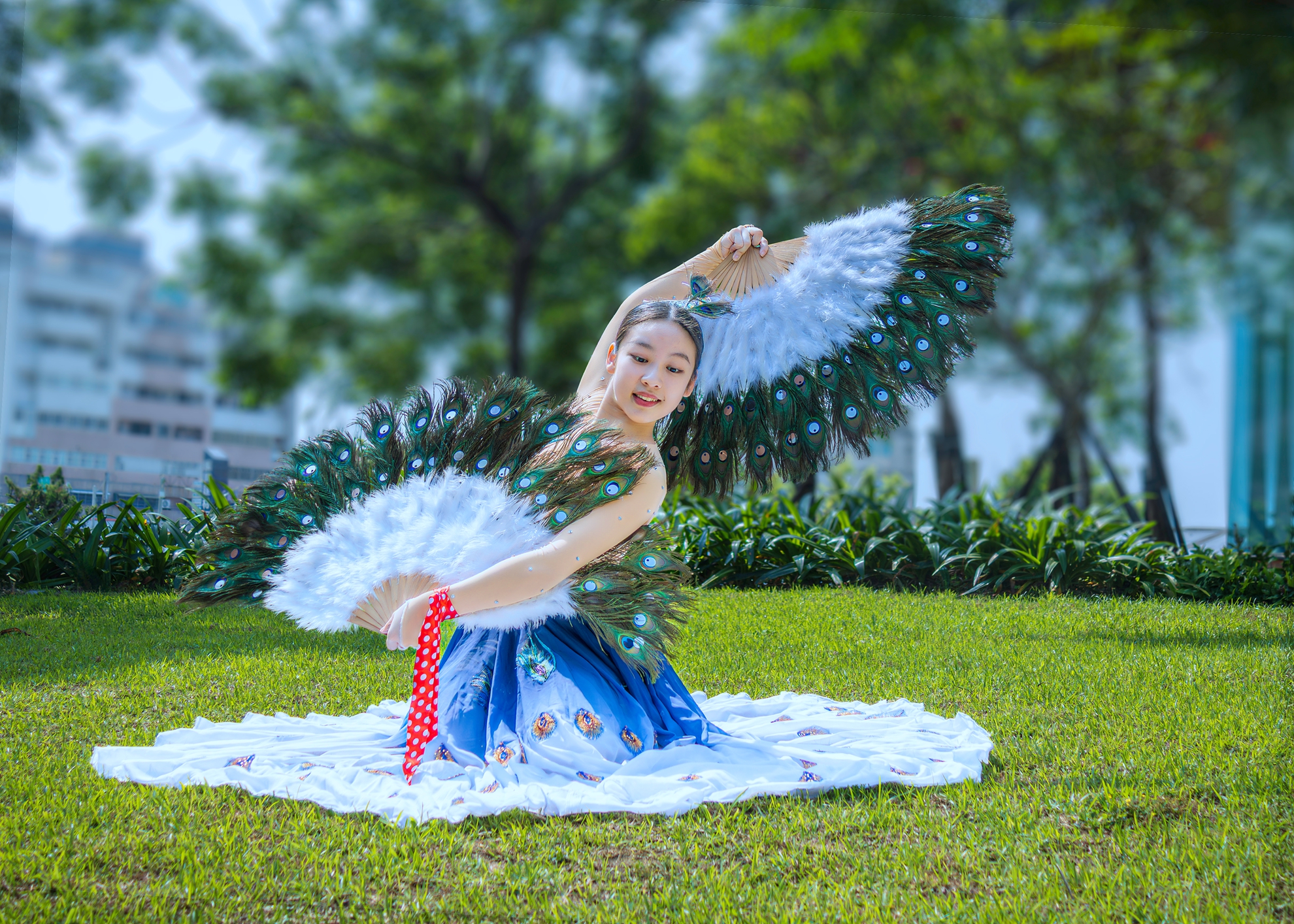 優選 林千琦 孔雀開屏